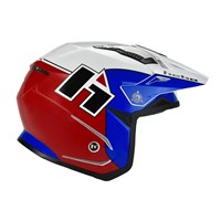 HELMET ZONE 5 D-01 BLUE/RED SMALL
